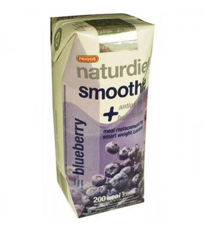 Напиток для похудения из черники Smoothie Blueberry 330 мл. Naturdiet