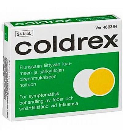 Таблетки от гриппа и простуды Coldrex 24 шт. GlaxoSmithKline