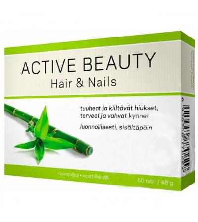 Витамины для волос и ногтей Active Beauty Hair&Nails 60 таблеток Harmonia Life