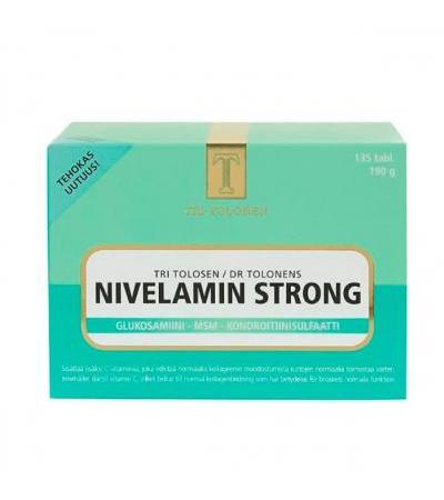 Витамины Nivelamin Strong для суставов 90 таблеток Tri Tolonen